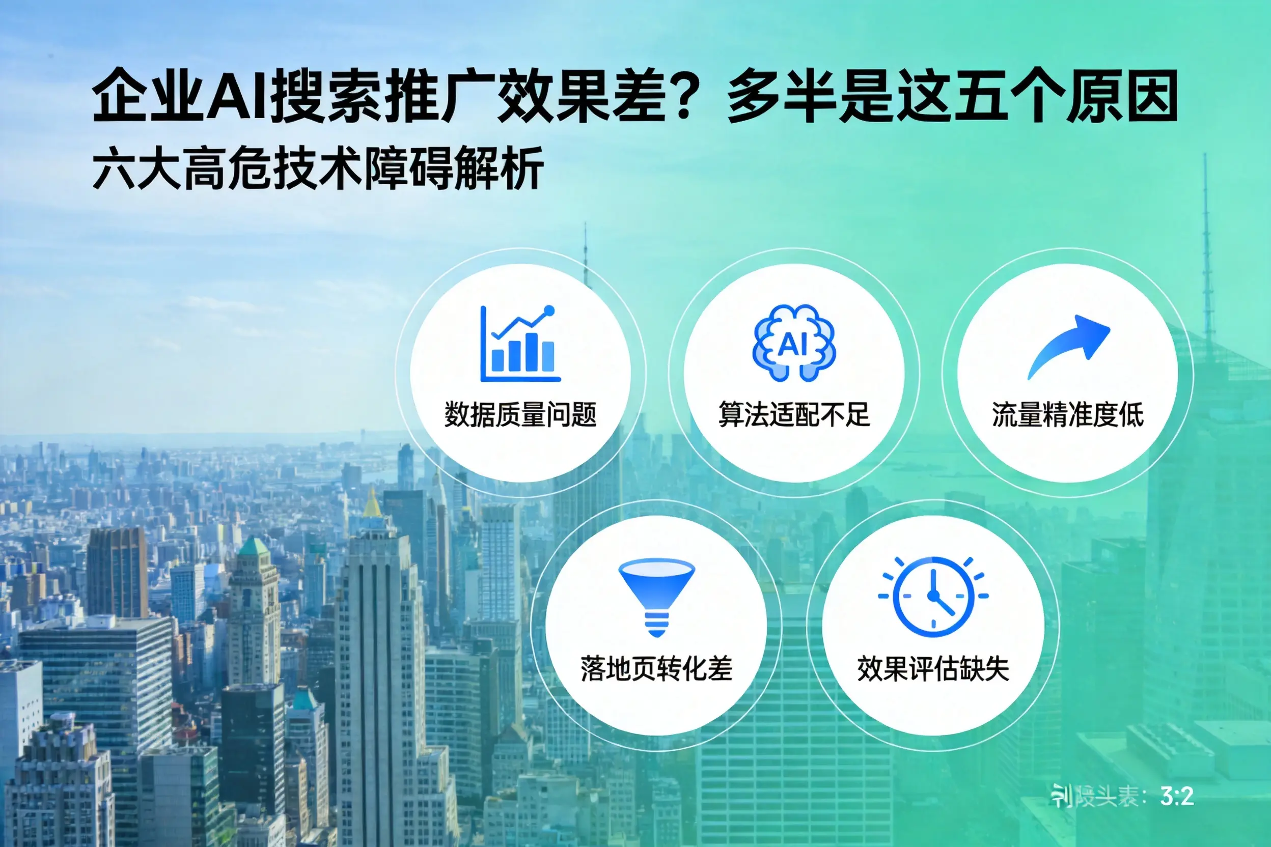 抚顺企业AI搜索推广效果差？多半是这五个原因