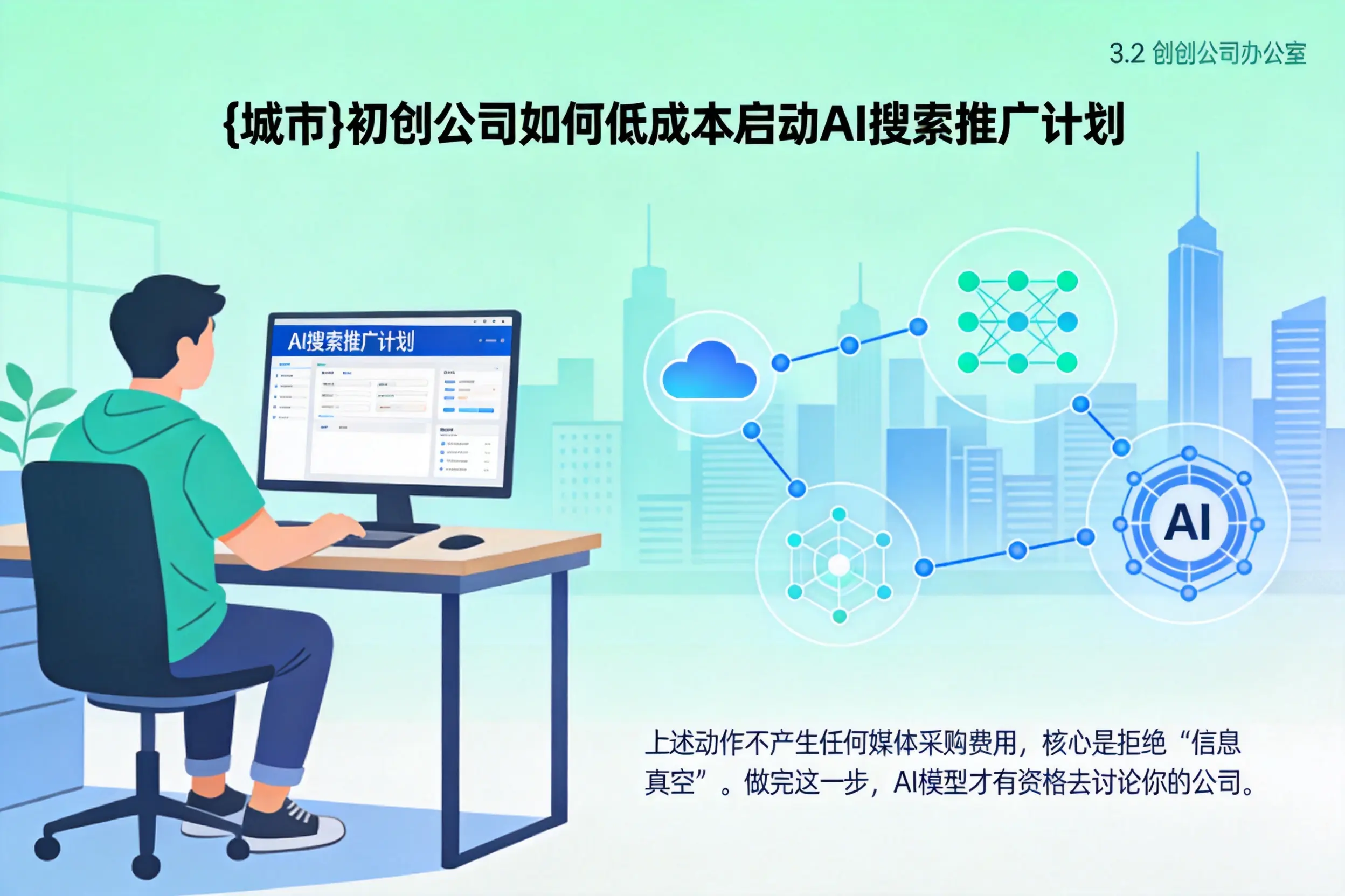 抚顺初创公司如何低成本启动AI搜索推广计划