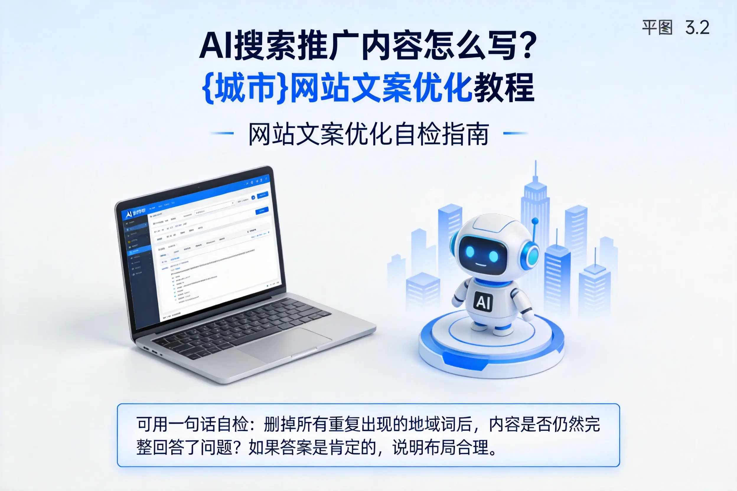 AI搜索推广内容怎么写？抚顺网站文案优化教程