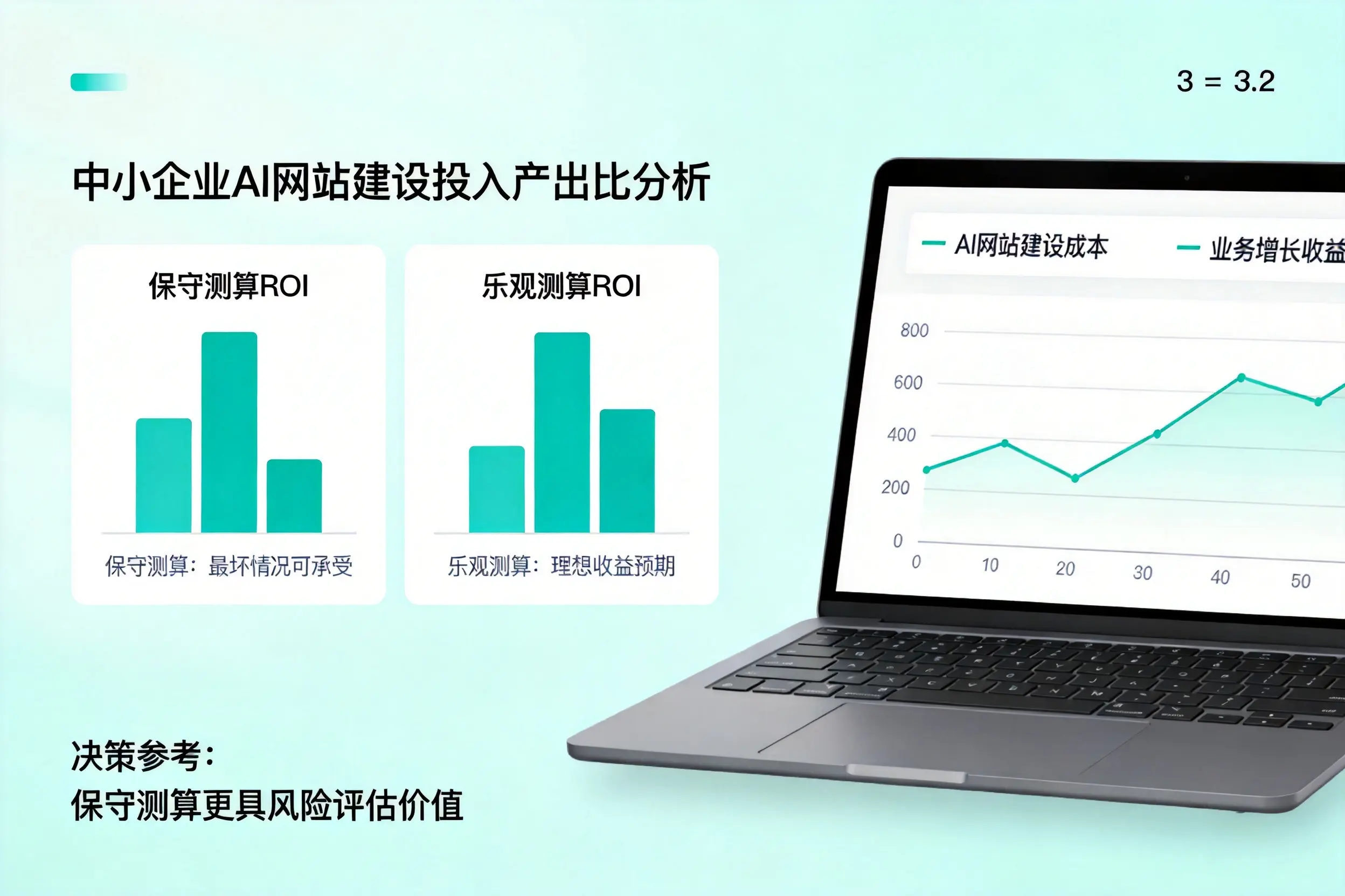 抚顺中小企业AI网站建设投入产出比怎么算？先看这份分析