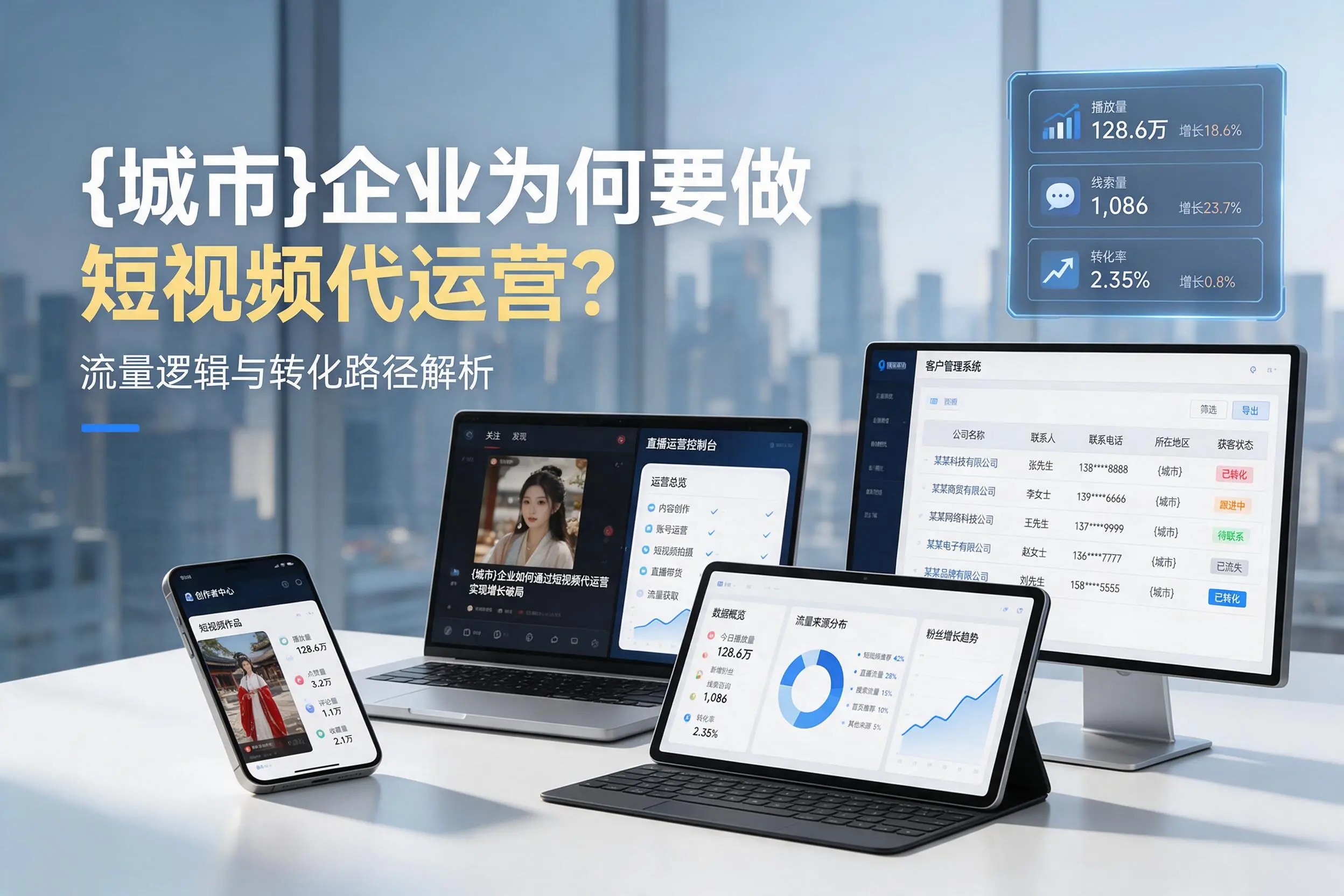 抚顺企业为何要做短视频代运营？流量逻辑与转化路径解析