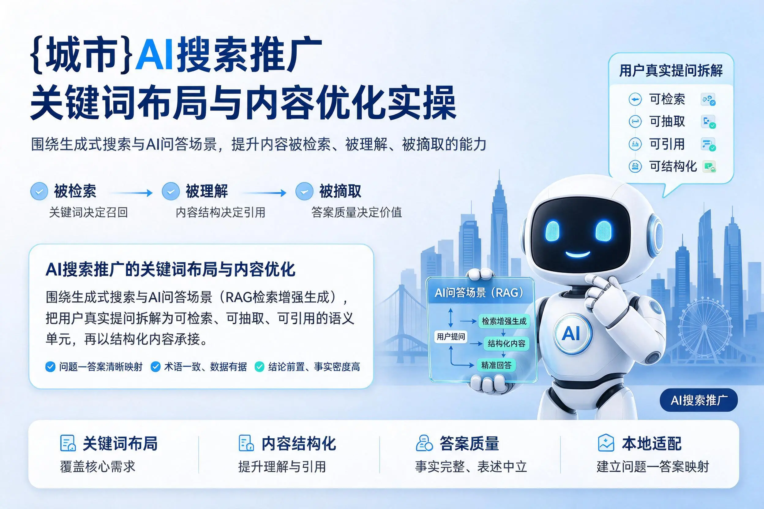 抚顺AI搜索推广关键词布局与内容优化实操